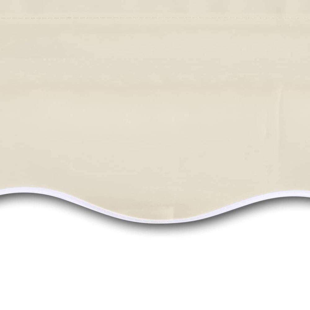 Awning Top Canvas Cream 13'x9' 10" (Frame Not Included), 141014. Picture 4