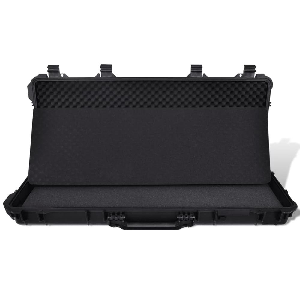 Waterproof Plastic Molded Gun Case Trolly Carry Case. Picture 4