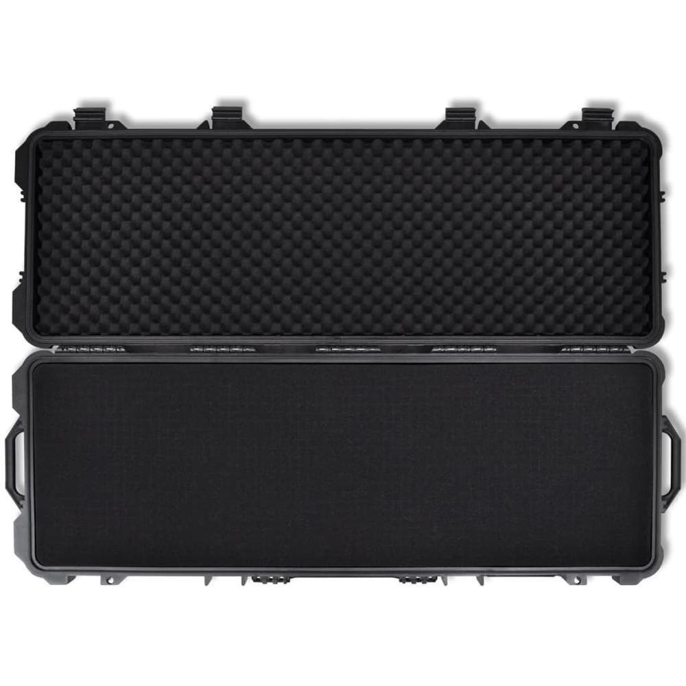 Waterproof Plastic Molded Gun Case Trolly Carry Case. Picture 5