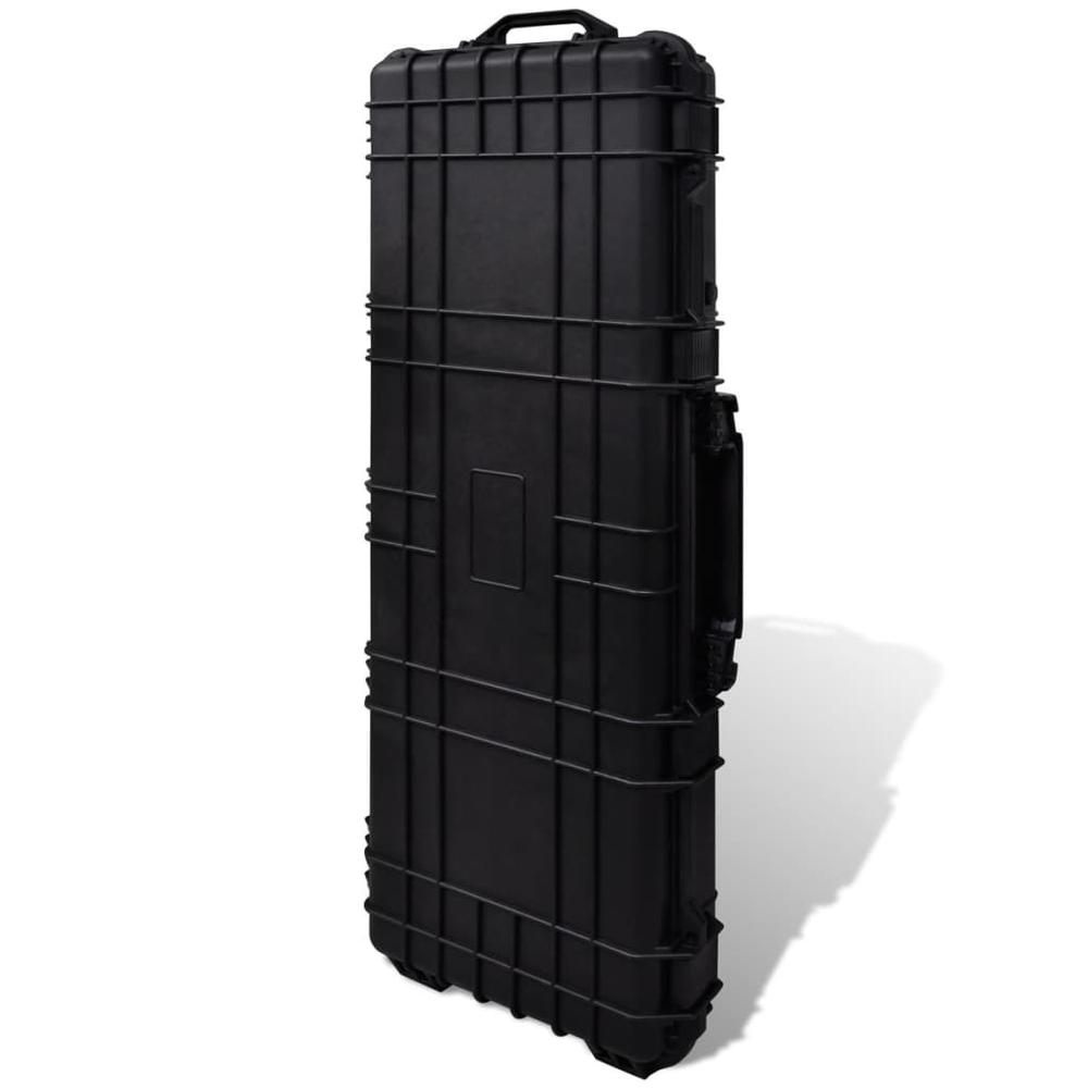 Waterproof Plastic Molded Gun Case Trolly Carry Case. Picture 7