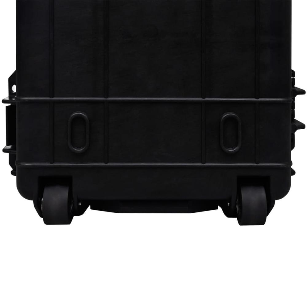 Waterproof Plastic Molded Gun Case Trolly Carry Case. Picture 8