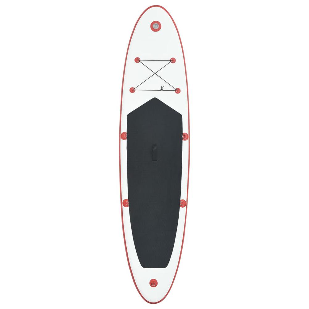 Stand Up Paddle Board Set SUP Surfboard Inflatable Red and White, 90632. Picture 3