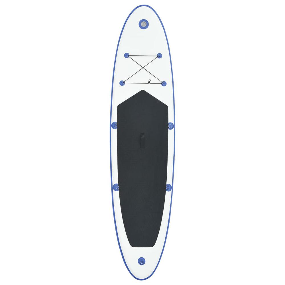 Stand Up Paddle Board Set SUP Surfboard Inflatable Blue and White, 90633. Picture 3