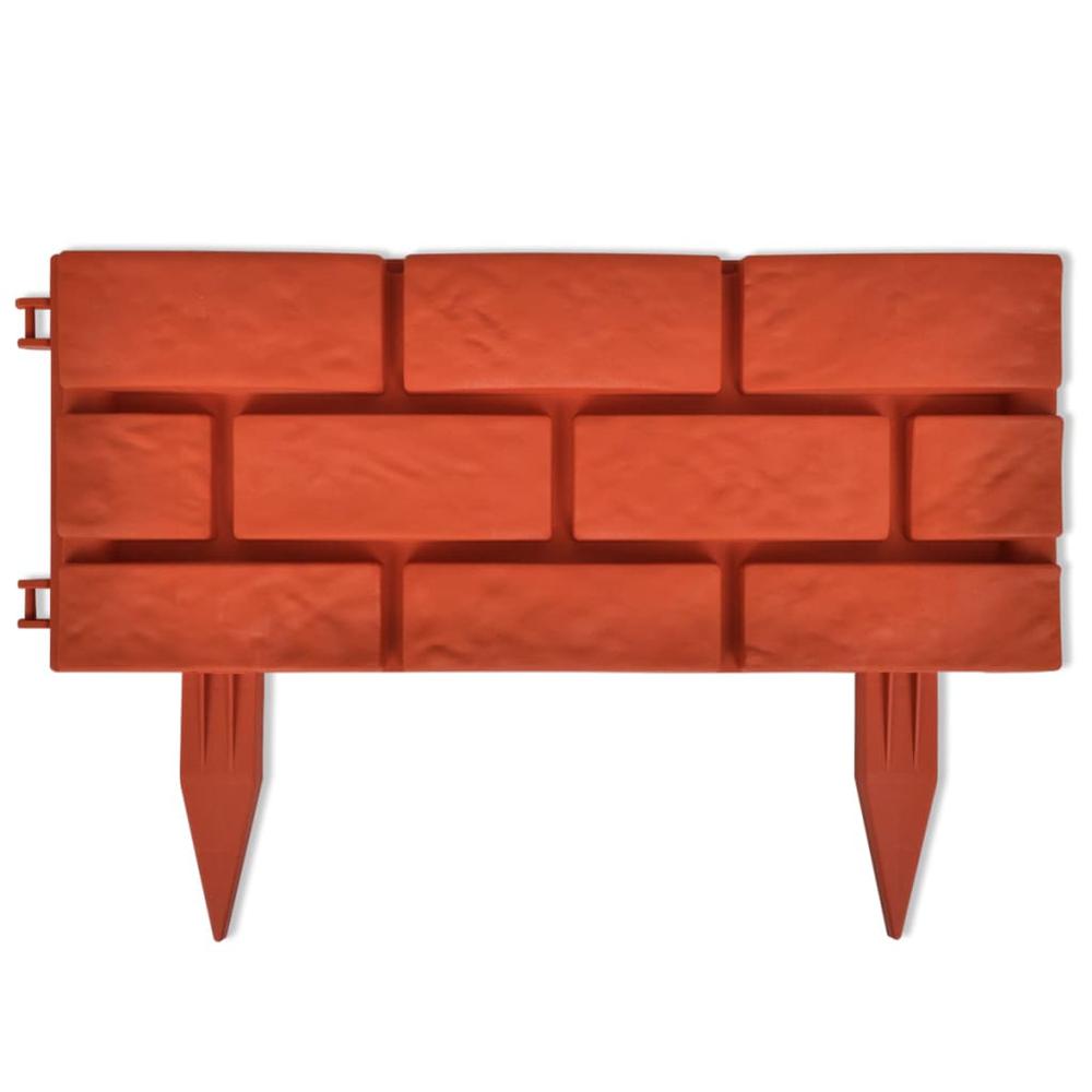 Lawn Divider with Brick Design 11 pcs, 141257. Picture 5