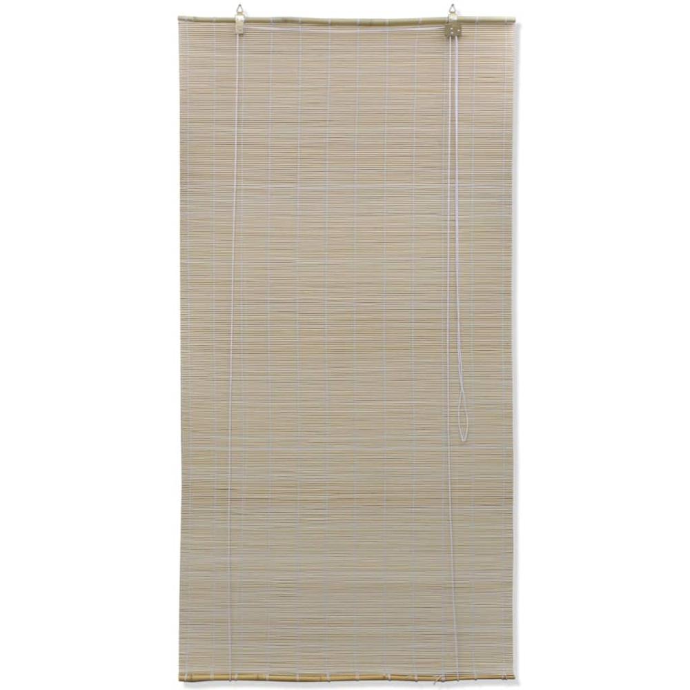 Natural Bamboo Roller Blinds 59.1" x 86.6", 241325. Picture 2