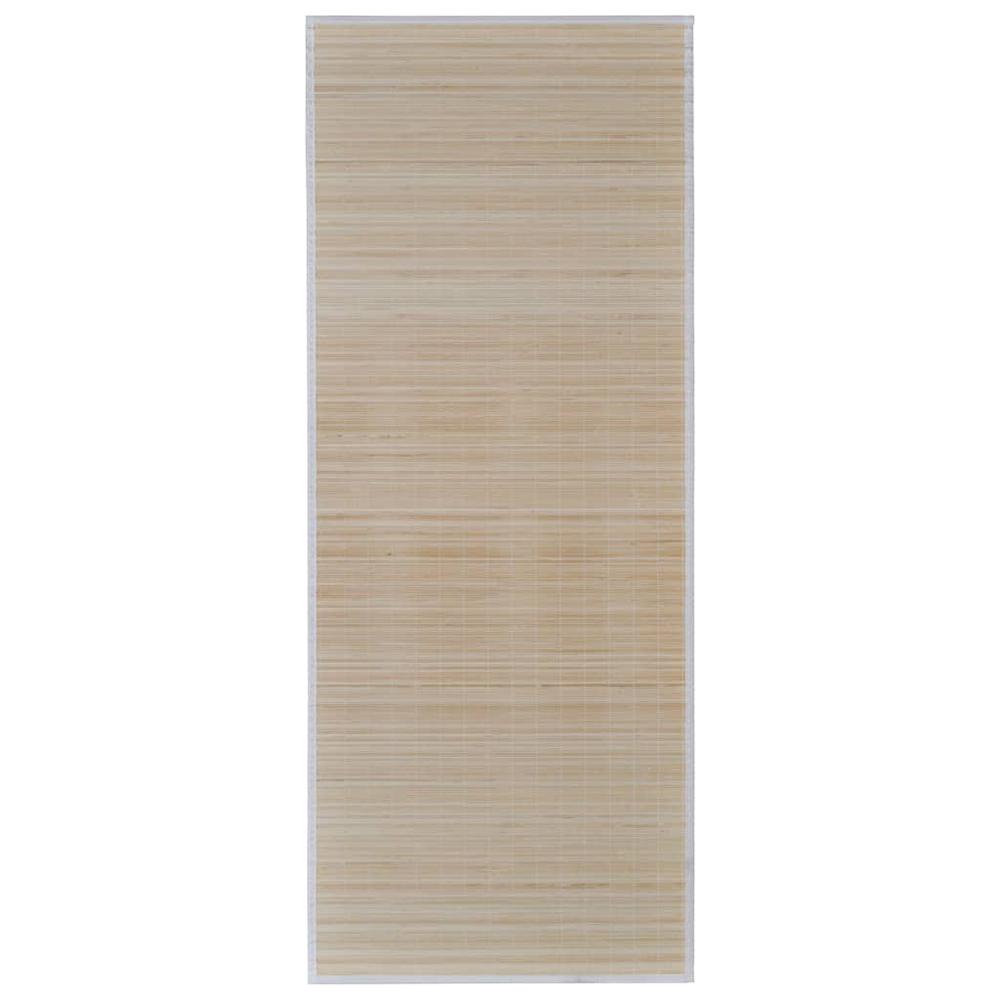 Rectangular Natural Bamboo Rug 31.5" x 78.7", 241332. Picture 2