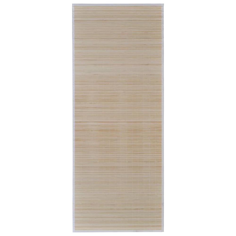 Rectangular Natural Bamboo Rug 59.1" x 78.7", 241335. Picture 2