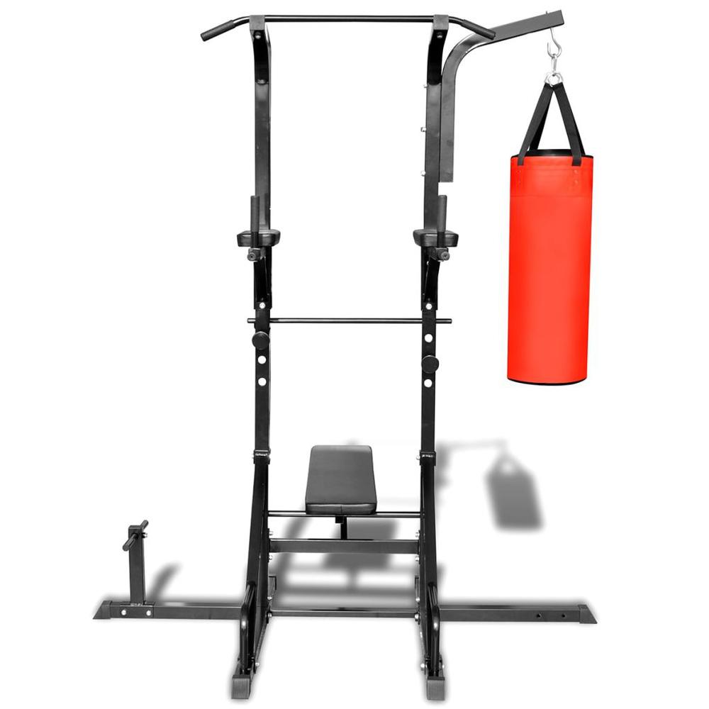 Power Tower with Sit-up Bench and Boxing Bag, 90667. Picture 2