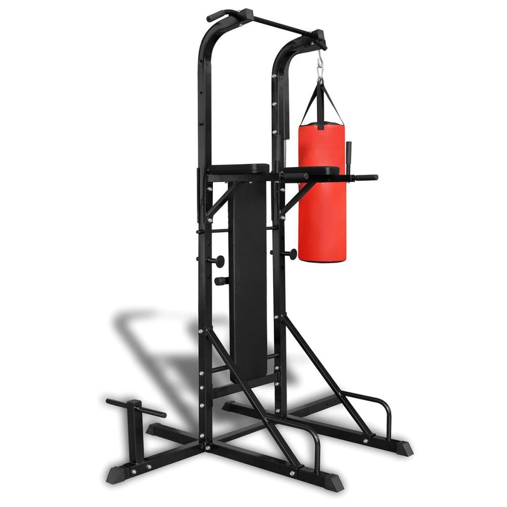 Power Tower with Sit-up Bench and Boxing Bag, 90667. Picture 4
