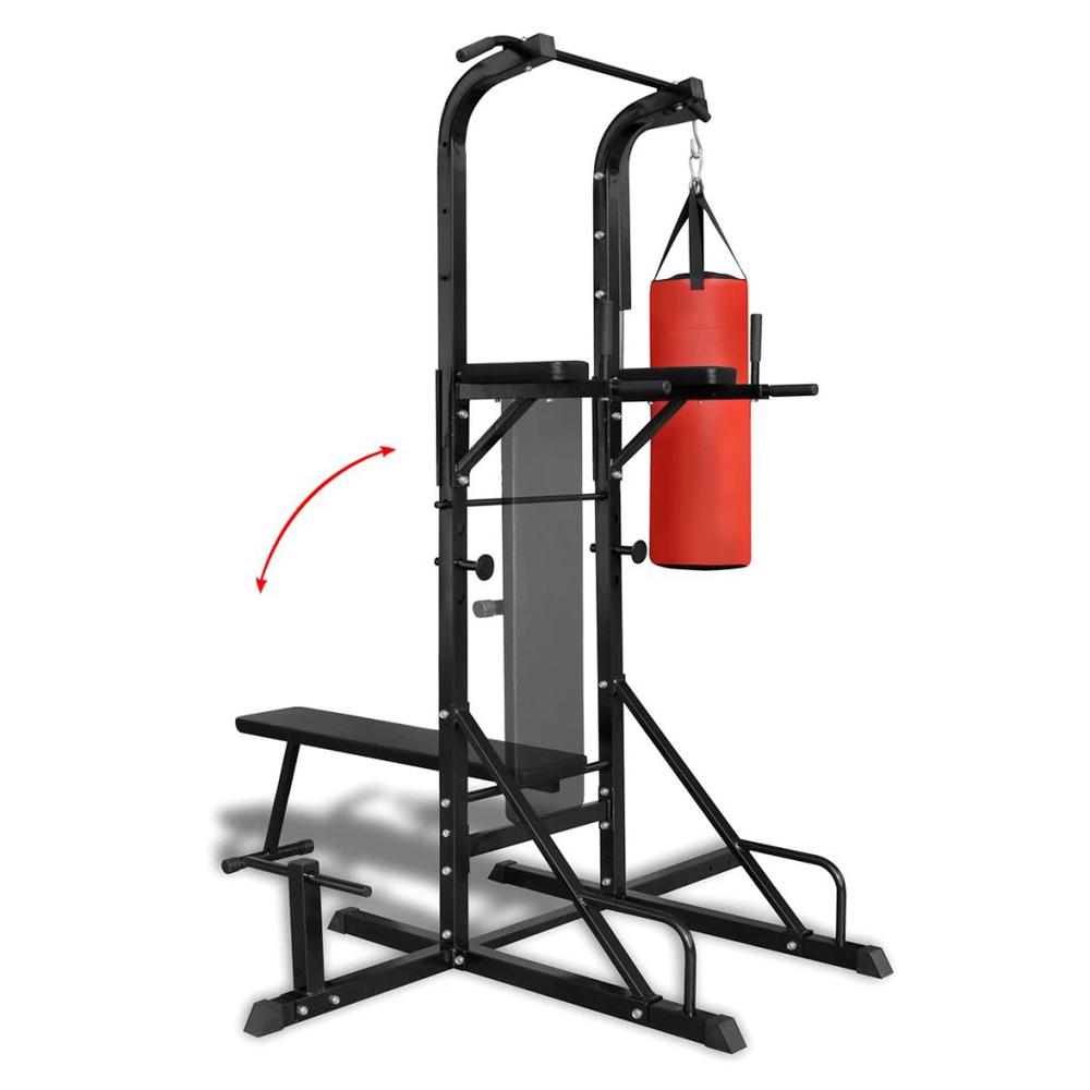 Power Tower with Sit-up Bench and Boxing Bag, 90667. Picture 5