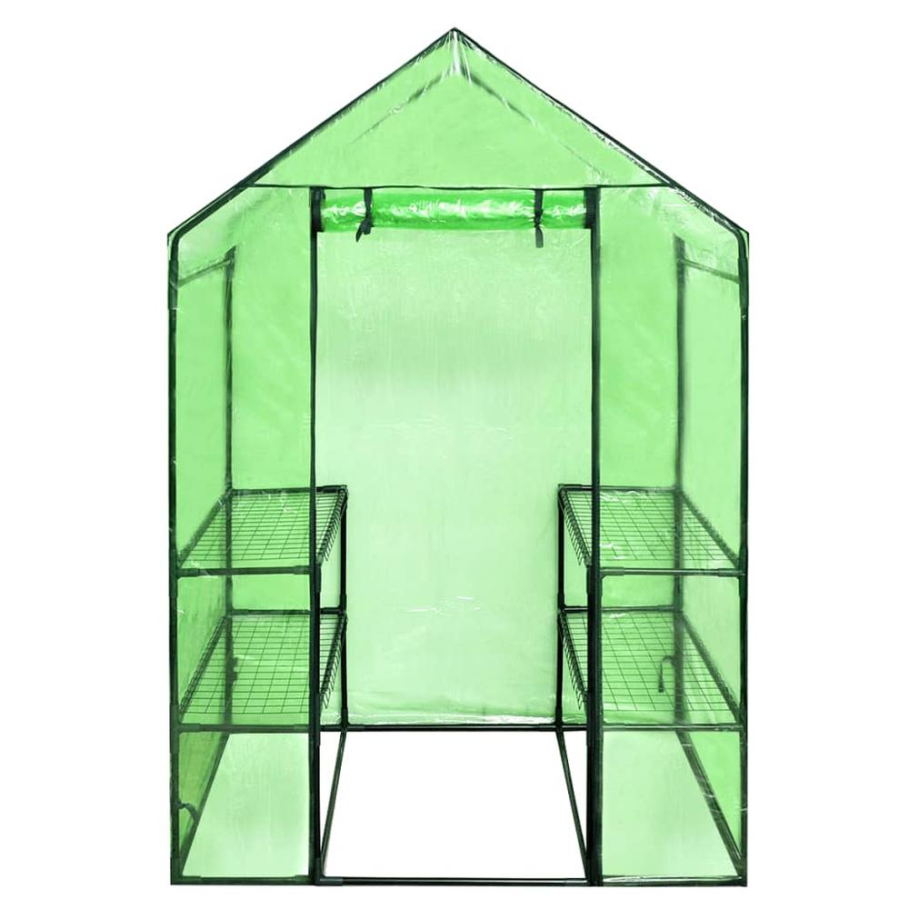Walk-in Greenhouse with 4 Shelves, 41545. Picture 4