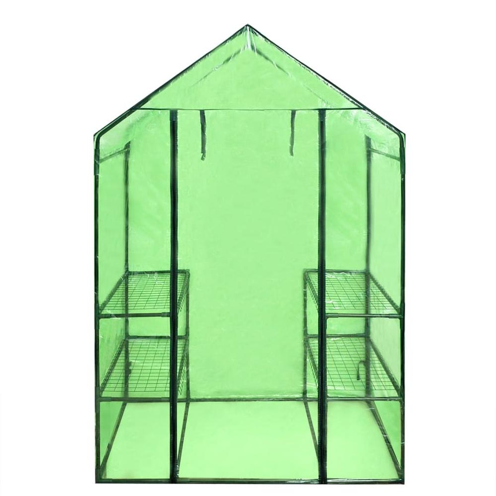Walk-in Greenhouse with 4 Shelves, 41545. Picture 5