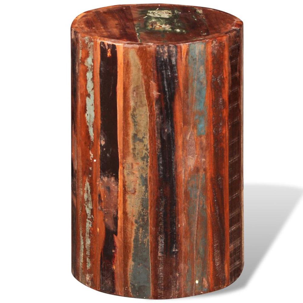 vidaXL Stool Solid Reclaimed Wood, 241628. Picture 5