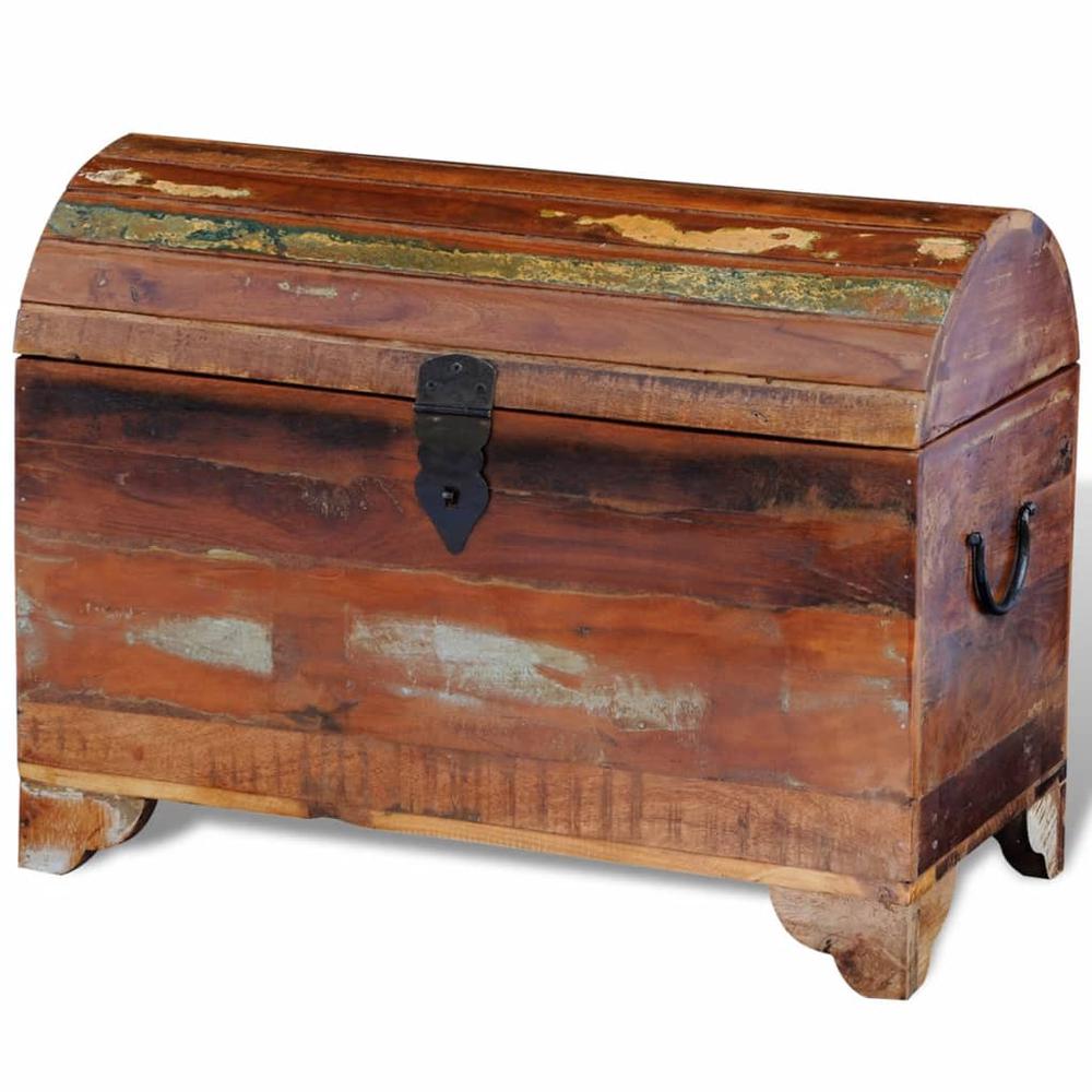 vidaXL Reclaimed Storage Chest Solid Wood, 241645. Picture 1