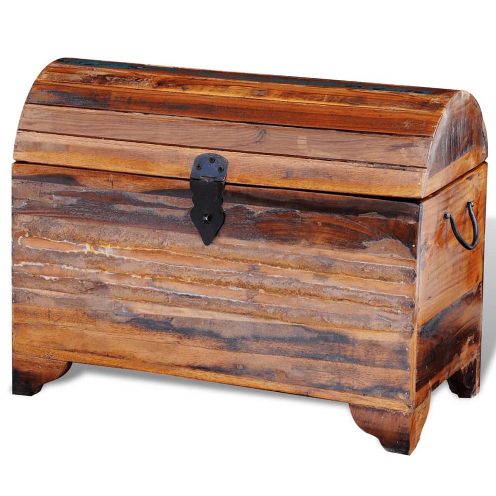 vidaXL Reclaimed Storage Chest Solid Wood, 241645. Picture 2