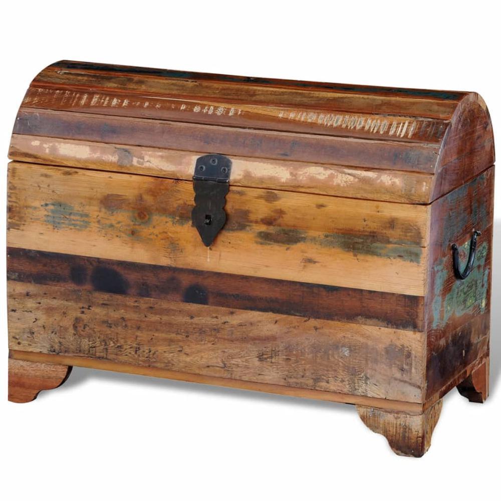 vidaXL Reclaimed Storage Chest Solid Wood, 241645. Picture 3