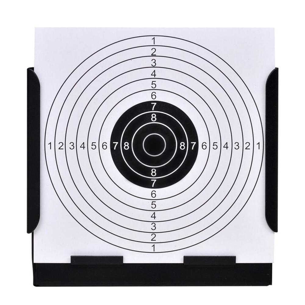 5.5" Square Target Holder Pellet Trap + 100 Paper Targets, 90831. Picture 2