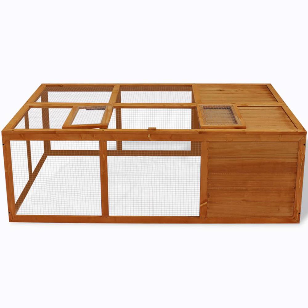 Outdoor Foldable Wooden Animal Cage, 170221. Picture 2