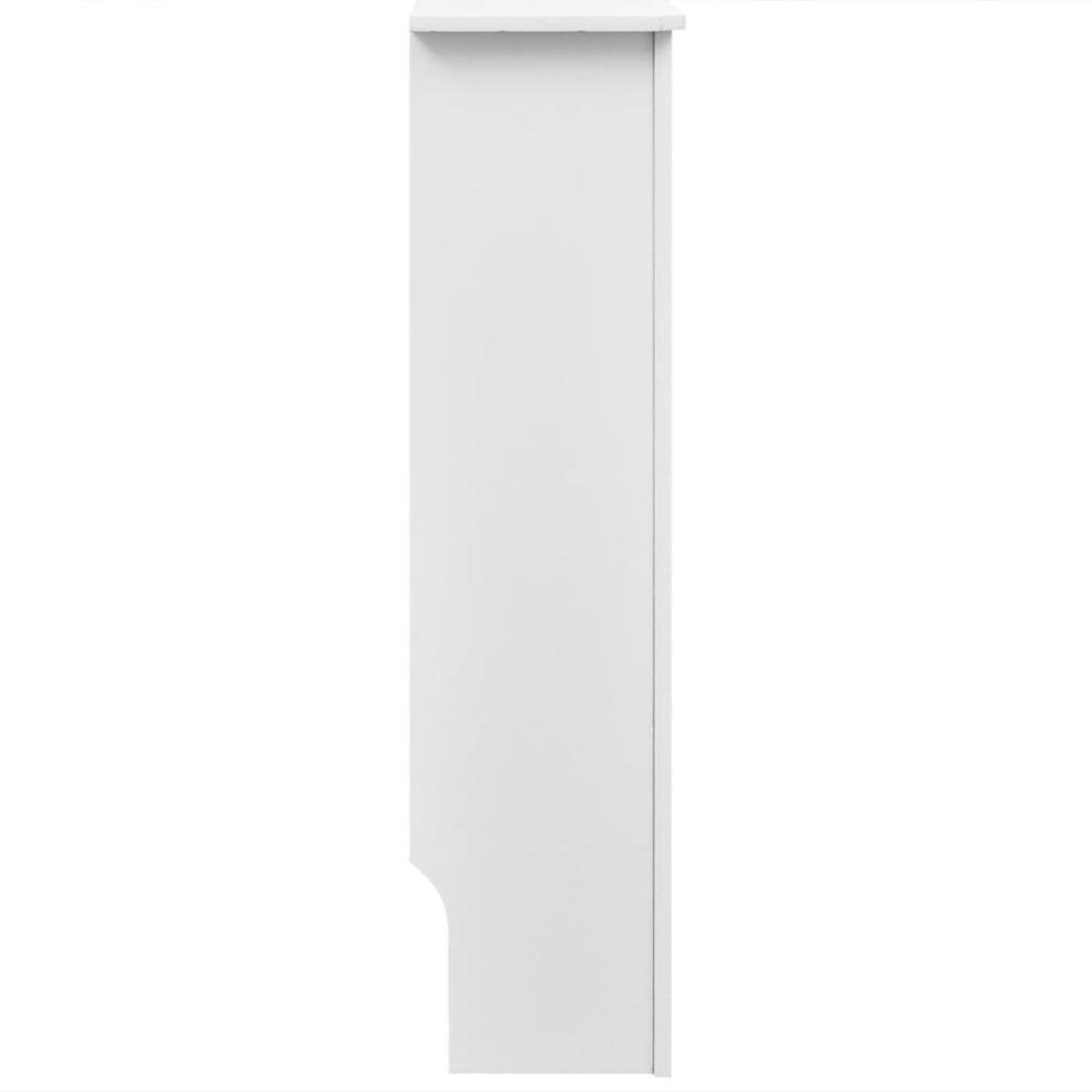 White MDF Radiator Cover Heating Cabinet 44", 242189. Picture 3
