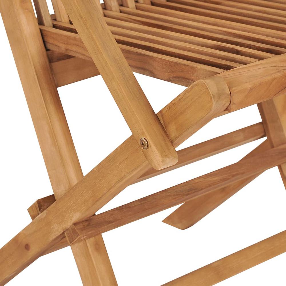 vidaXL Folding Garden Chairs 2 pcs Solid Teak Wood, 41999. Picture 6