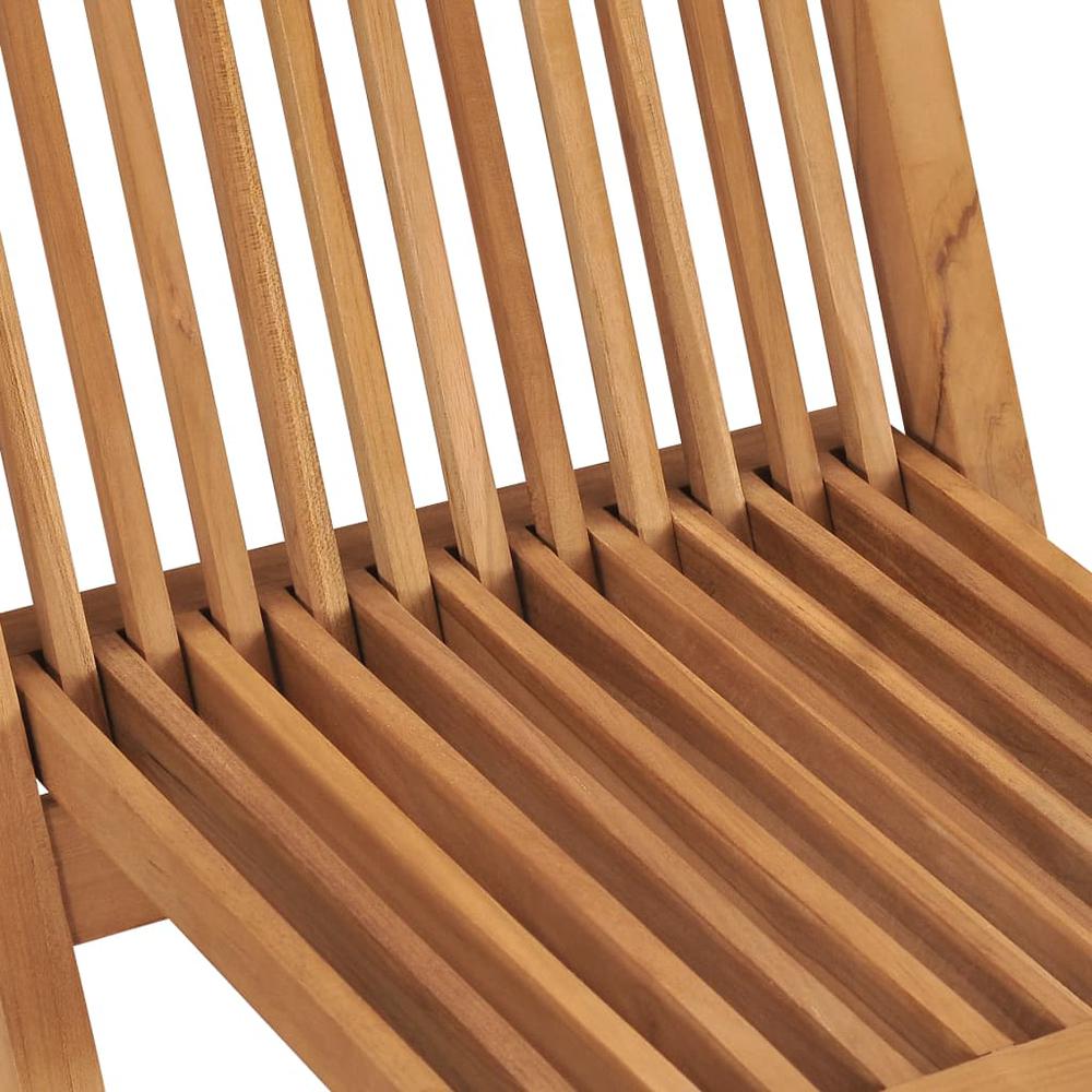 vidaXL Folding Garden Chairs 2 pcs Solid Teak Wood, 41993. Picture 7