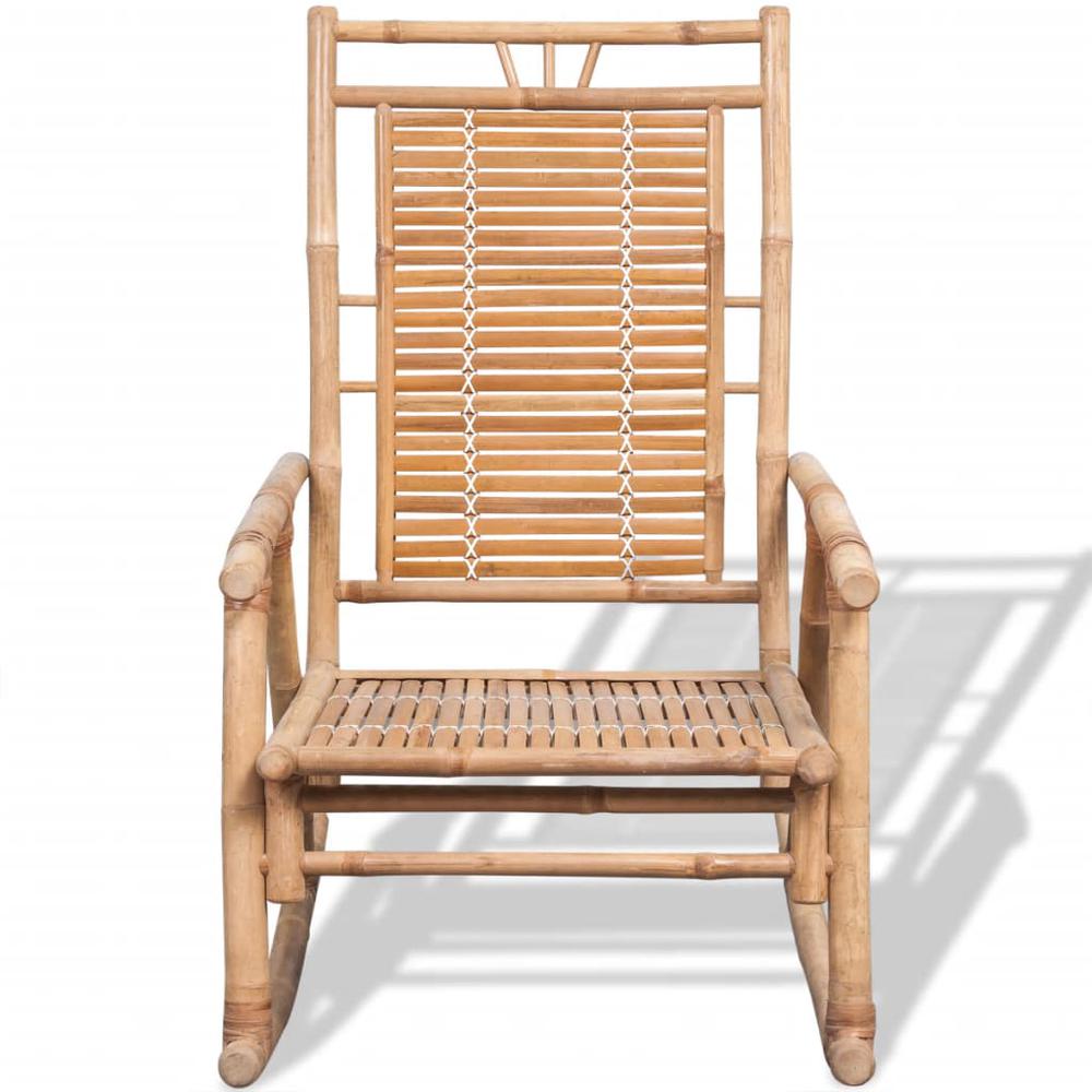 vidaXL Rocking Chair Bamboo, 41894. Picture 2