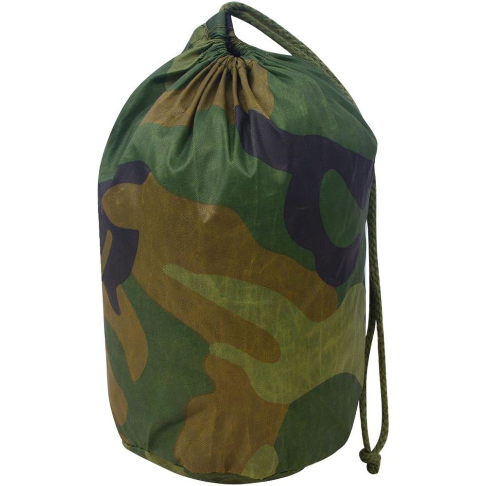 vidaXL Camouflage Net with Storage Bag 4.9'x13', 131402. Picture 4
