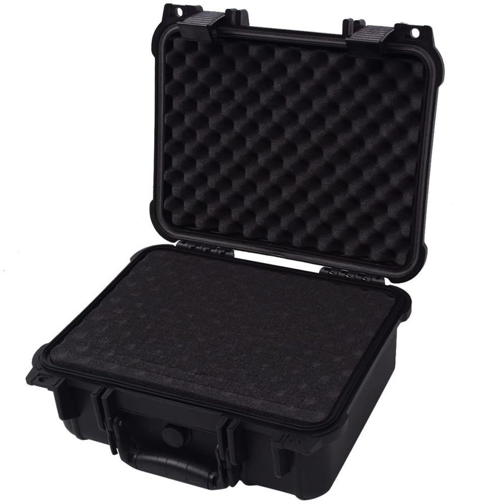 vidaXL Protective Equipment Case 13.8"x11.6"x5.9" Black, 142168. Picture 3