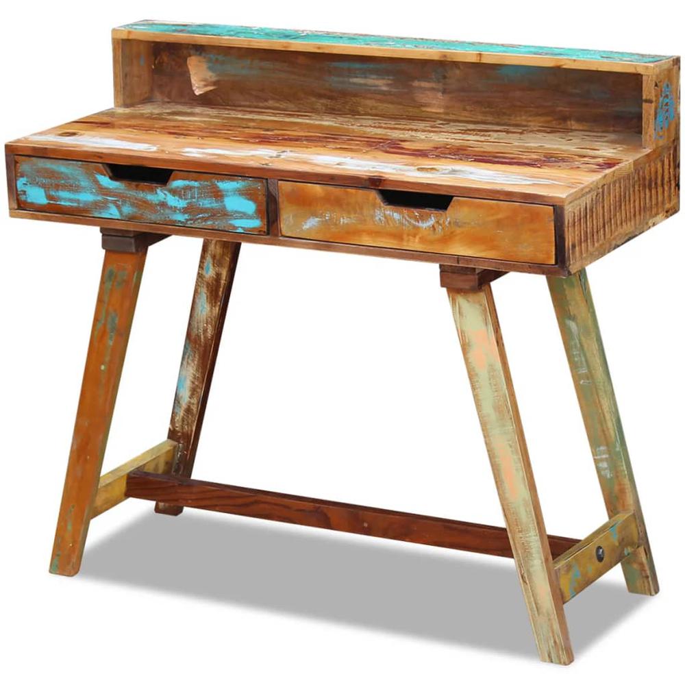 vidaXL Desk Solid Reclaimed Wood, 243270. Picture 1