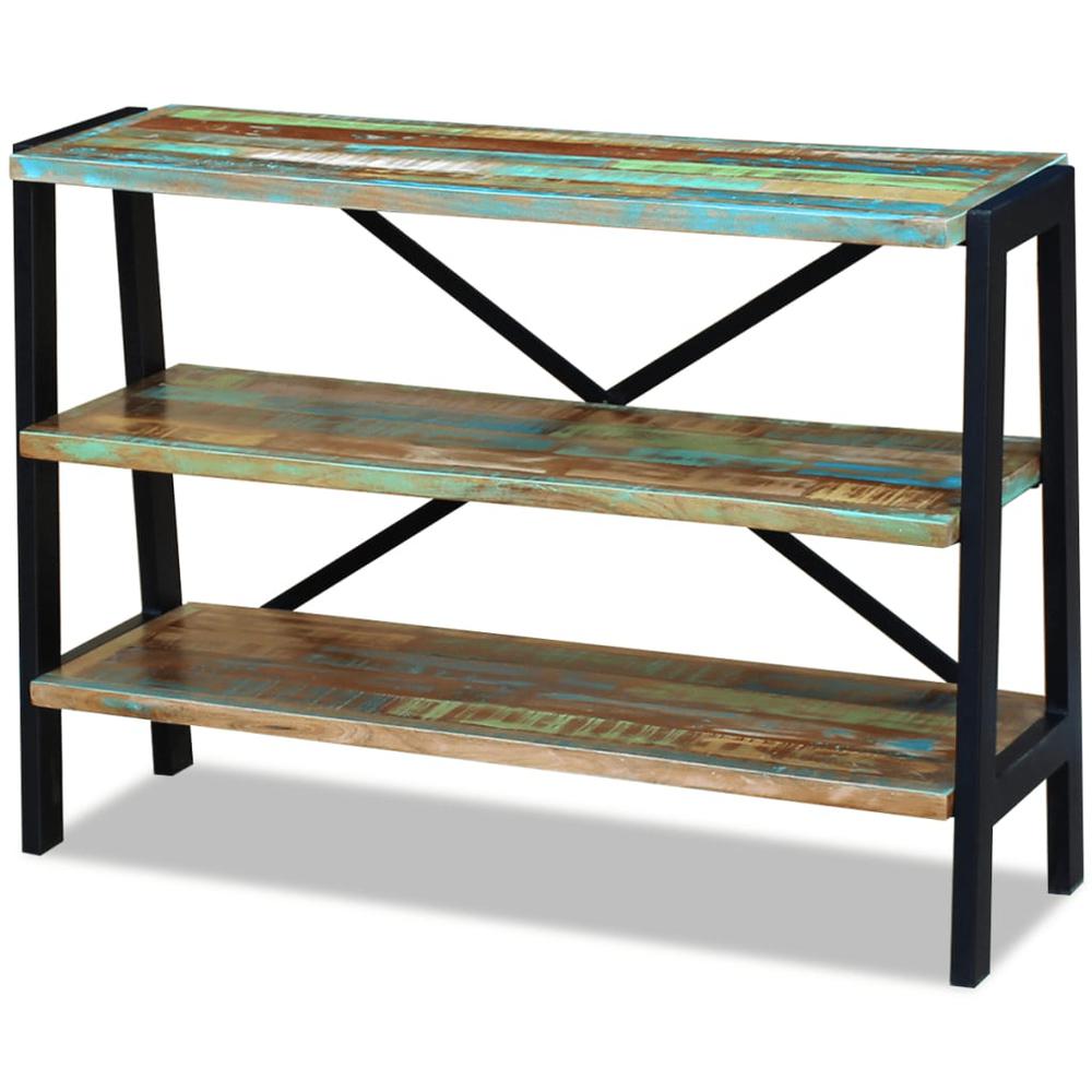vidaXL Sideboard 3 Shelves Solid Reclaimed Wood, 243274. Picture 1