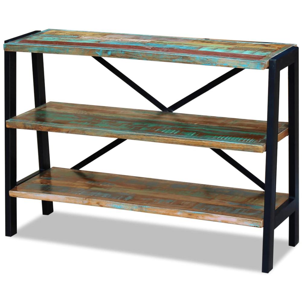 vidaXL Sideboard 3 Shelves Solid Reclaimed Wood, 243274. Picture 3