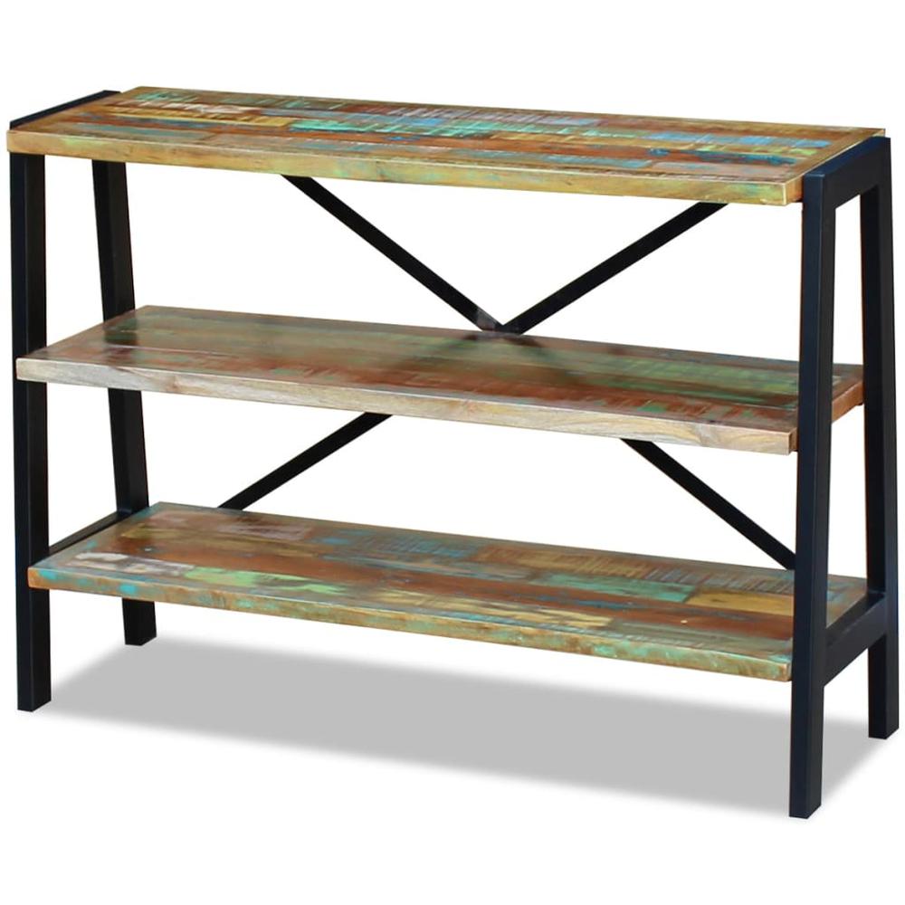 vidaXL Sideboard 3 Shelves Solid Reclaimed Wood, 243274. Picture 4