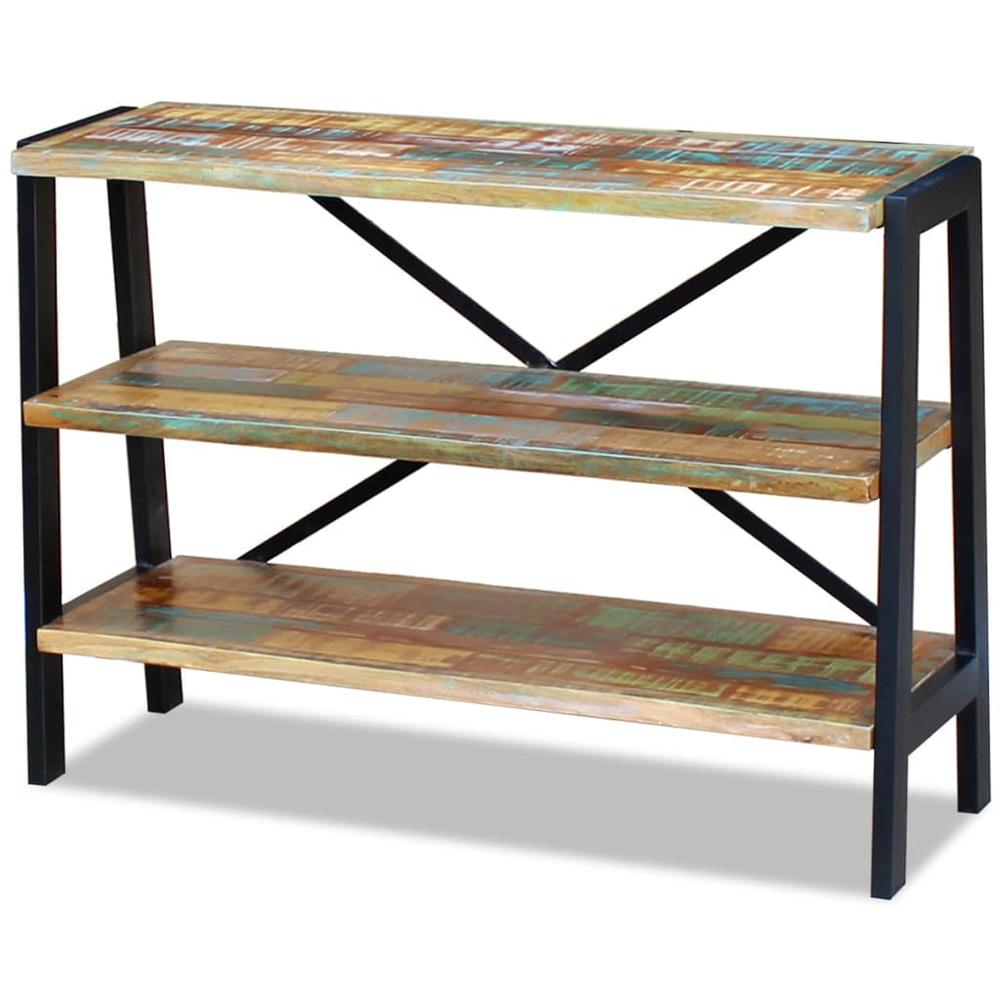 vidaXL Sideboard 3 Shelves Solid Reclaimed Wood, 243274. Picture 5
