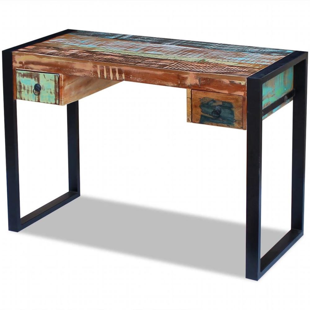 vidaXL Desk Solid Reclaimed Wood, 243276. Picture 1