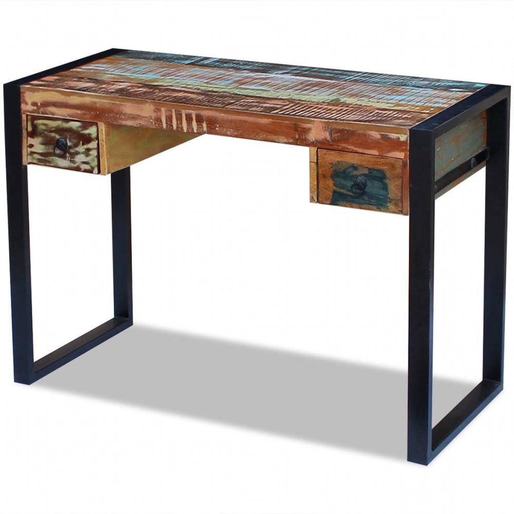 vidaXL Desk Solid Reclaimed Wood, 243276. Picture 3