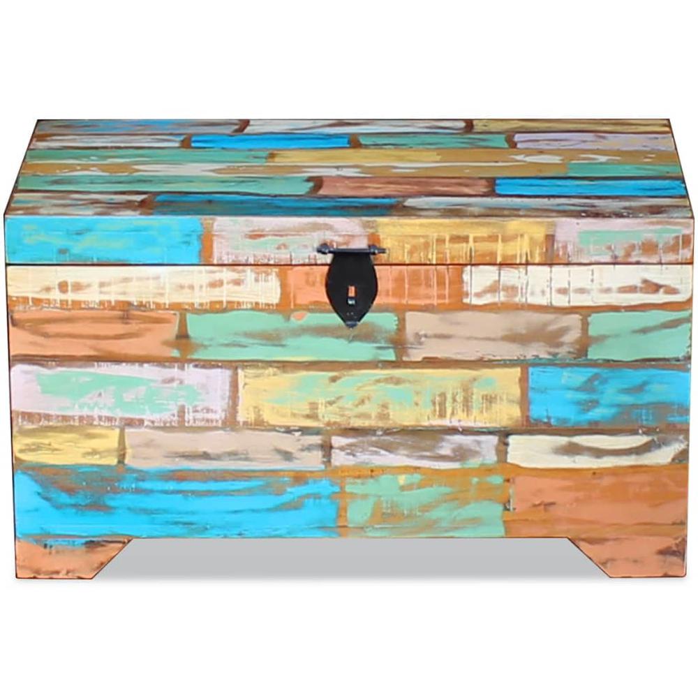 vidaXL Storage Chest Solid Reclaimed Wood, 243277. Picture 7