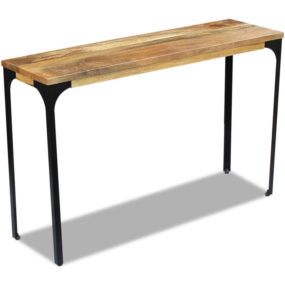 vidaXL Console Table Mango Wood 47.2"x13.8"x30", 243339. Picture 1