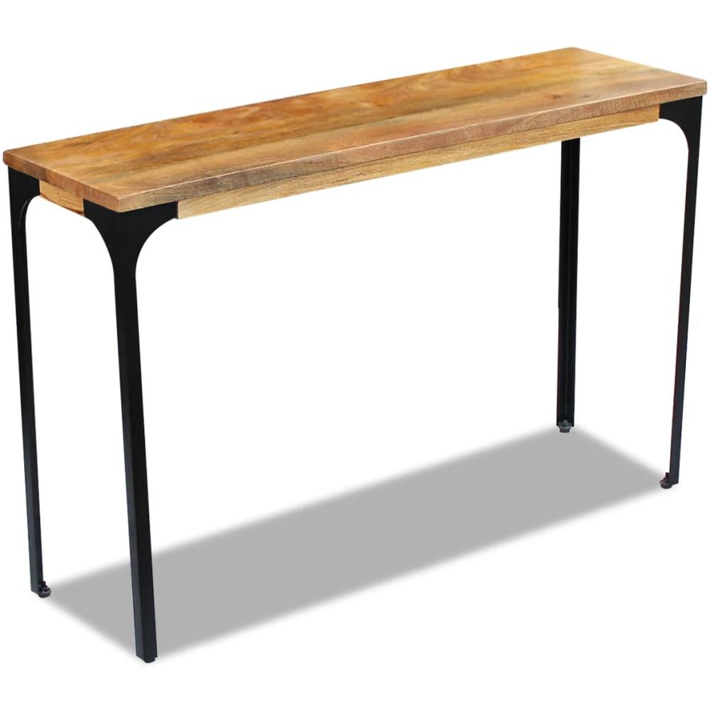 vidaXL Console Table Mango Wood 47.2"x13.8"x30", 243339. Picture 2