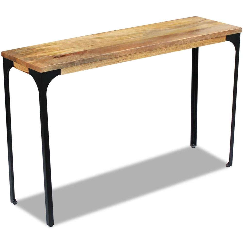 vidaXL Console Table Mango Wood 47.2"x13.8"x30", 243339. Picture 3
