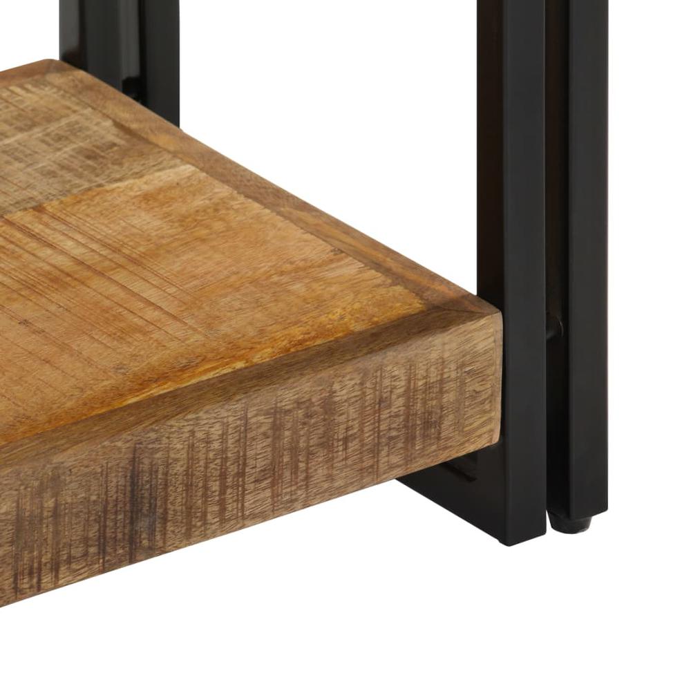 vidaXL TV Cabinet 35.4"x11.8"x15.7" Solid Mango Wood, 247808. Picture 6