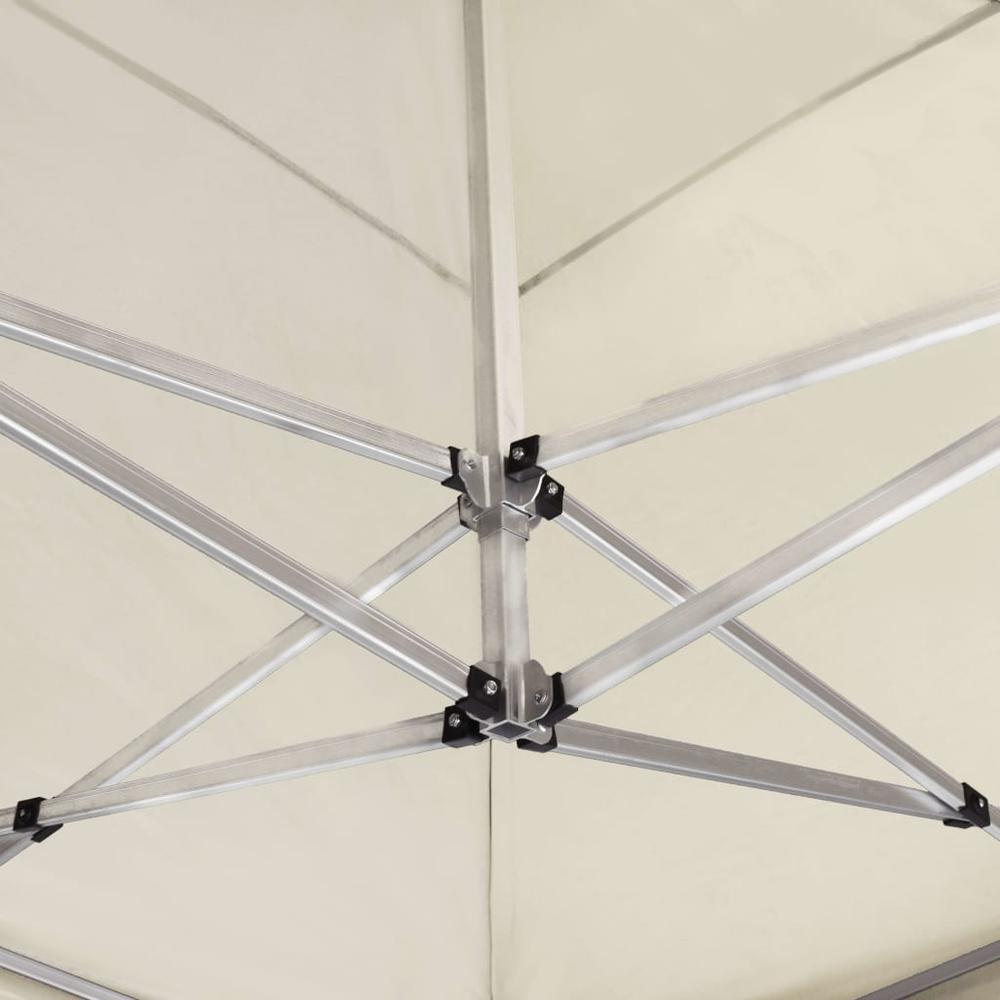vidaXL Professional Folding Party Tent with Walls Aluminium 236.2"x118.1" Cream, 45506. Picture 3