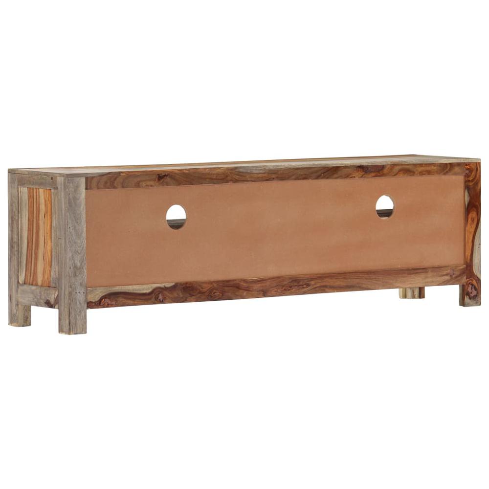 vidaXL TV Cabinet Solid Sheesham Wood 51.1"x11.8"x15.7", 247750. Picture 6