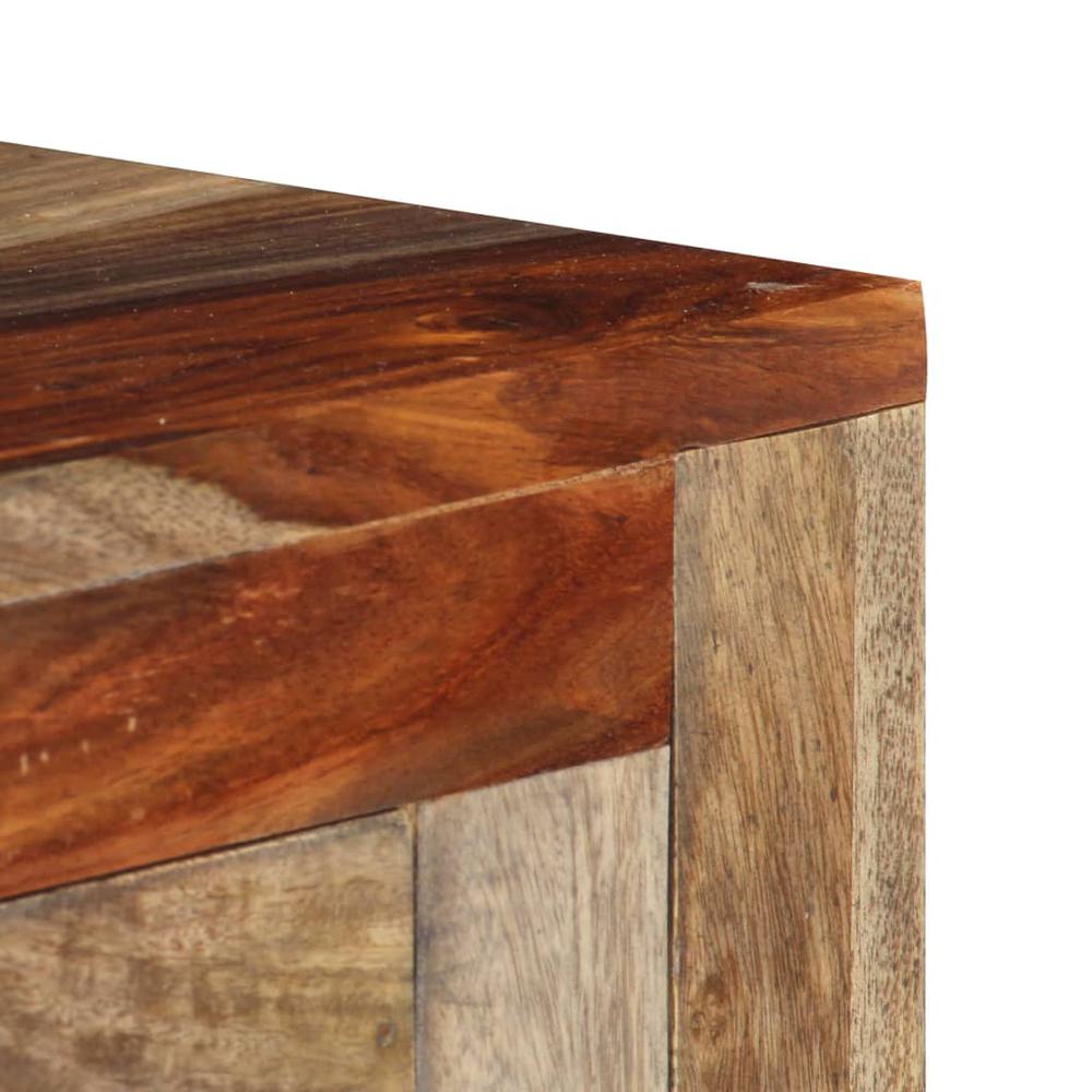 vidaXL Console Table with 3 Drawers 47.2"x11.8"x29.5" Solid Sheesham Wood, 247753. Picture 6