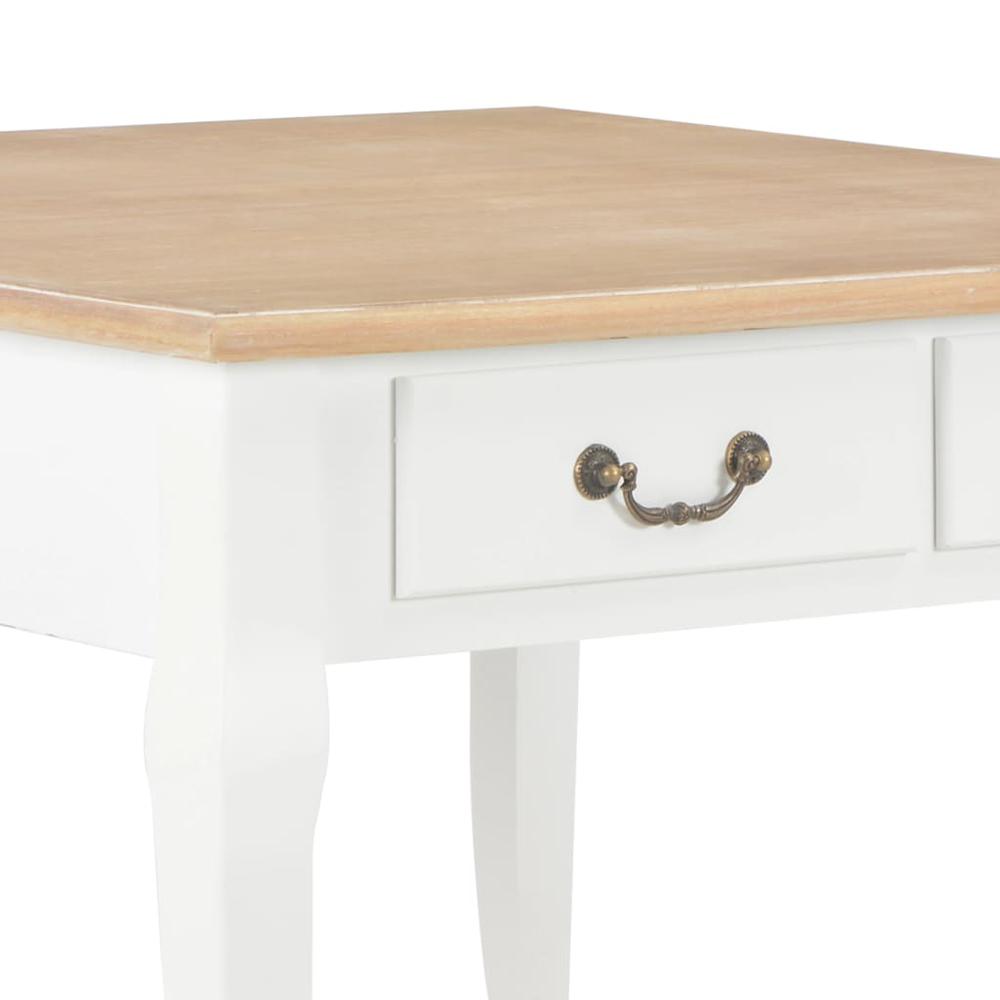 vidaXL Coffee Table White 31.5"x31.5"x19.7" Wood, 280061. Picture 6