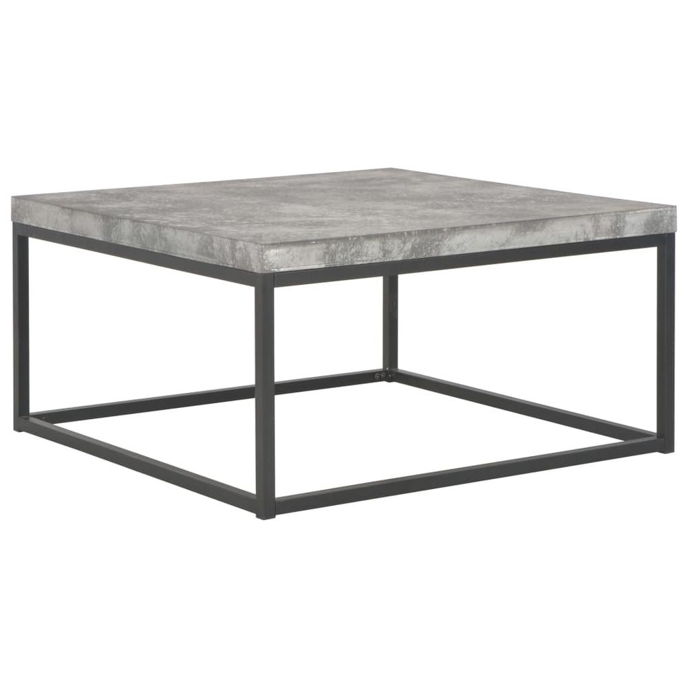 vidaXL Coffee Table 29.5"x29.5"x15" Concrete Look, 247373. The main picture.