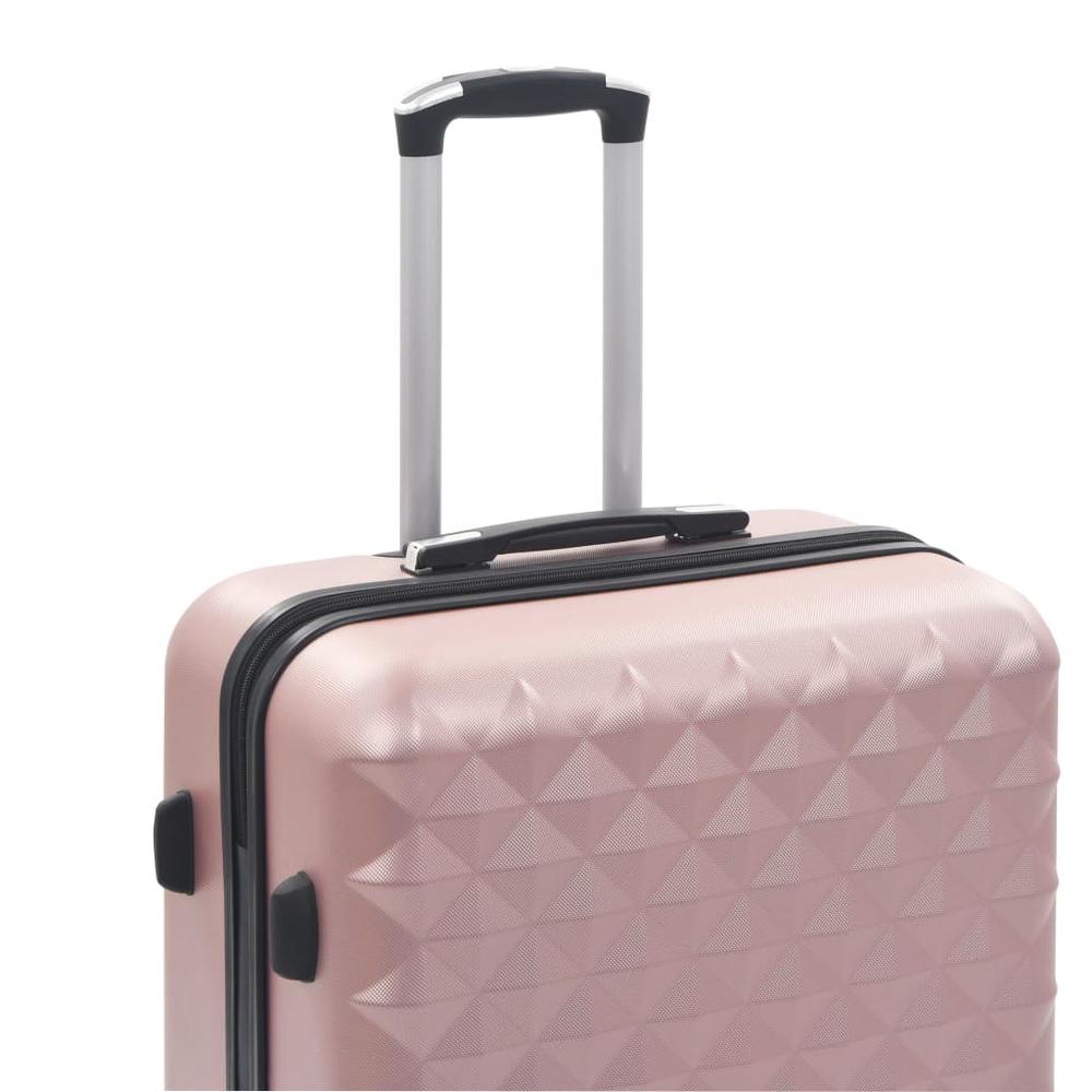 Hardcase Trolley Set 3 pcs Rose Gold ABS. Picture 6