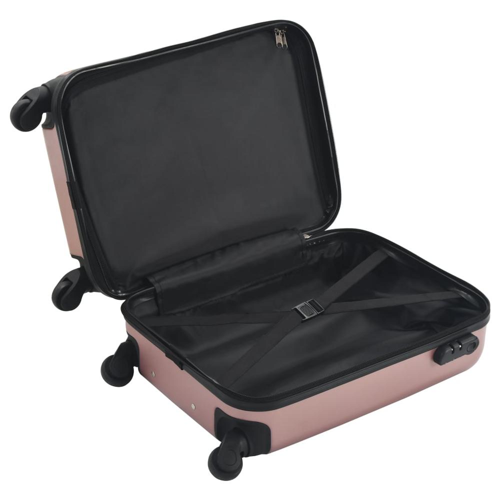 Hardcase Trolley Rose Gold ABS. Picture 4