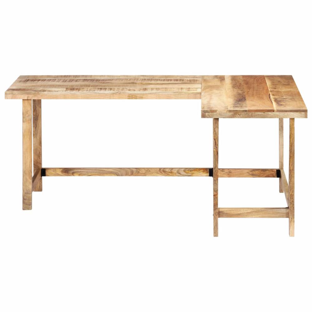 vidaXL Desk 71"x47.2"x30" Solid Mango Wood, 247905. Picture 2
