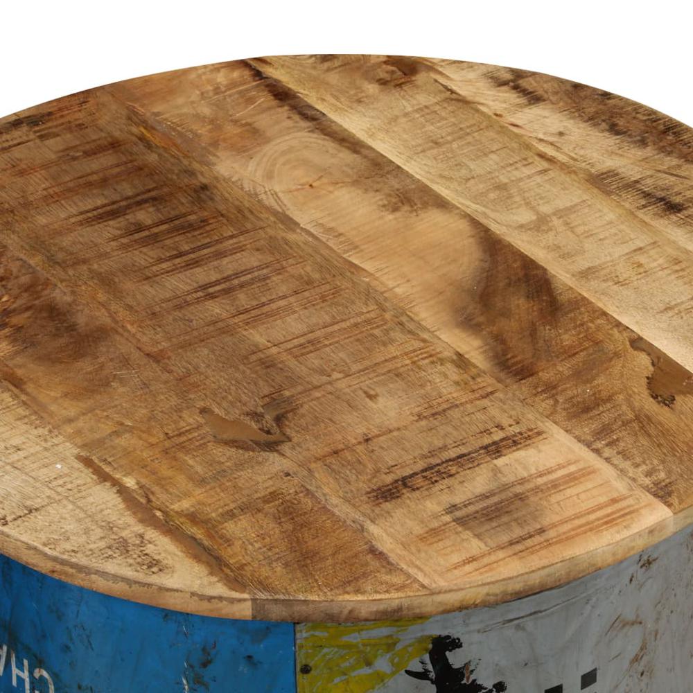vidaXL Coffee Tables 2 pcs Solid Mango Wood 7576. Picture 8