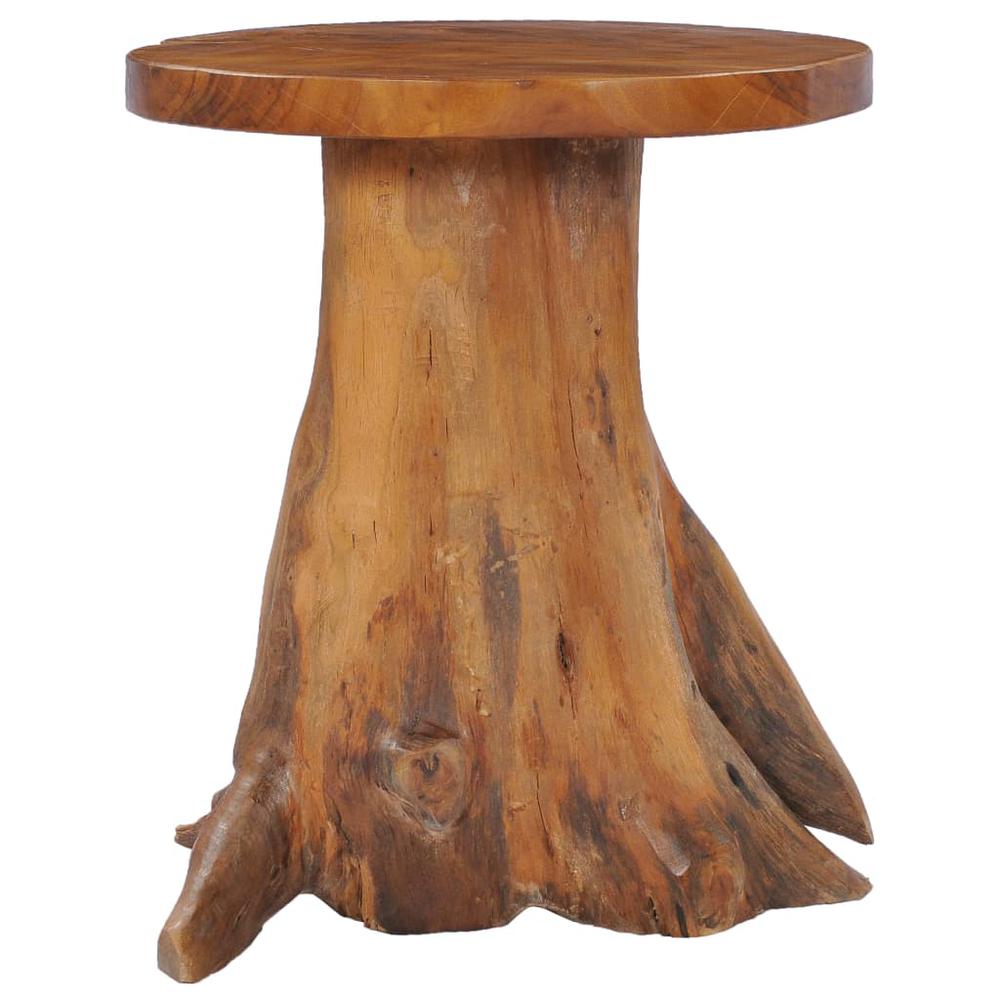 vidaXL Coffee Table 15.7"x15.7" Solid Teak Wood, 281653. Picture 7